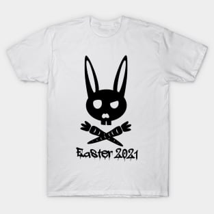 Easter Bunny Skull & Crossbones T-Shirt